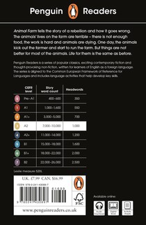Penguin Readers Level 3: Animal Farm (ELT Graded Reader) achterzijde