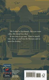 Adventures in Time: Alexander the Great achterzijde