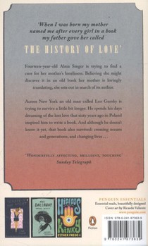 The History of Love achterzijde