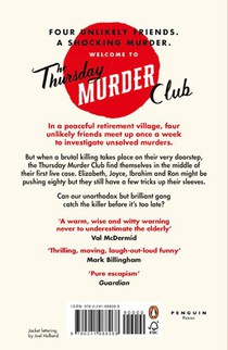 The Thursday Murder Club achterzijde