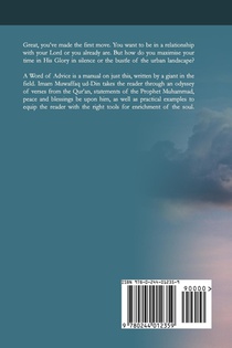 A Word of Advice achterzijde