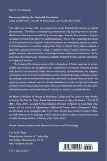 Reconceptualizing the Industrial Revolution achterzijde