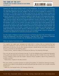 The Code of the City achterzijde