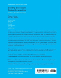 Building Successful Online Communities achterzijde
