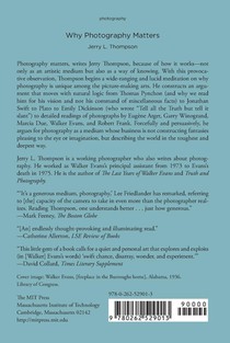 Why Photography Matters achterzijde
