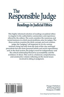 The Responsible Judge achterzijde