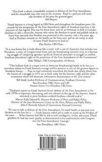 Fighting for the First Amendment achterzijde