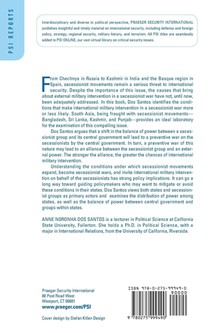 Military Intervention and Secession in South Asia achterzijde