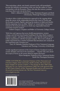 Thomas and the Gospels achterzijde