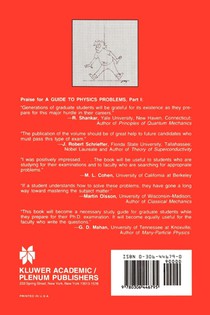 A Guide to Physics Problems achterzijde