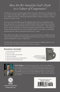 The Daniel Dilemma Study Guide achterzijde