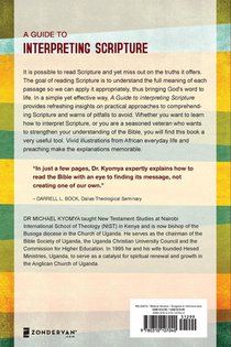 A Guide to Interpreting Scripture achterzijde