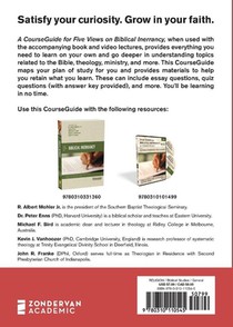 A CourseGuide for Five Views on Biblical Inerrancy achterzijde