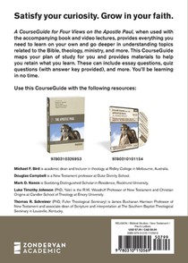A CourseGuide for Four Views on the Apostle Paul achterzijde