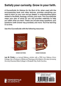 A CourseGuide for Hebrew for the Rest of Us achterzijde