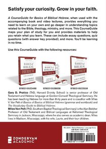 A CourseGuide for Basics of Biblical Hebrew achterzijde