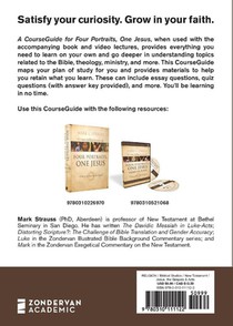 A CourseGuide for Four Portraits, One Jesus achterzijde