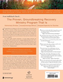 Celebrate Recovery Leader's Guide, Updated Edition achterzijde