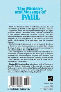 The Ministry and Message of Paul achterzijde