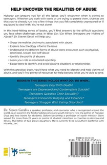 What Do I Do When Teenagers are Victims of Abuse? achterzijde