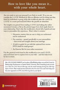 L.O.V.E. Workbook for Men achterzijde