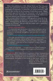 Biblical Words and Their Meaning achterzijde