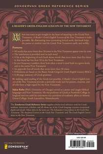 A Reader's Greek-English Lexicon of the New Testament achterzijde