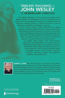 John Wesley's Teachings, Volume 3 achterzijde