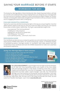 Saving Your Marriage Before It Starts Workbook for Men Updated achterzijde