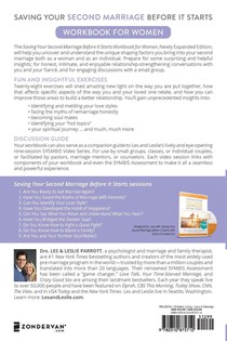 Saving Your Second Marriage Before It Starts Workbook for Women Updated achterzijde