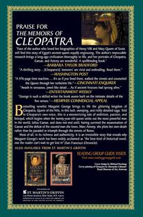 Memoirs of Cleopatra achterzijde