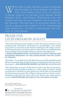 Lucid Dreams in 30 Days 2nd Ed achterzijde