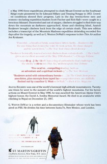 The Climb achterzijde