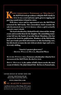 The Bell Witch achterzijde