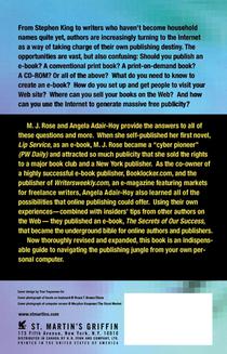 How to Publish and Promote Online achterzijde