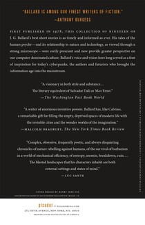 BEST SHORT STORIES OF J G BALLARD achterzijde