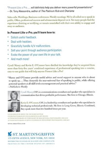 Present Like a Pro achterzijde