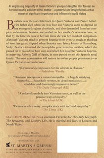 The Last Princess achterzijde