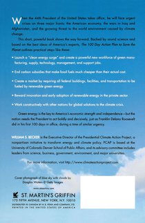 The 100 Day Action Plan to Save the Planet achterzijde