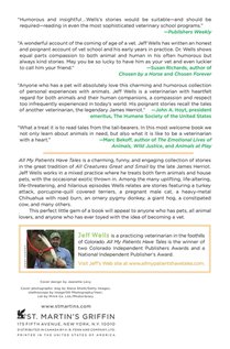 All My Patients Have Tales achterzijde