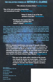 The Collected Stories of Arthur C. Clarke achterzijde