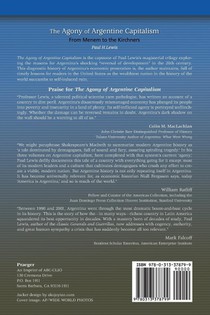 The Agony of Argentine Capitalism achterzijde