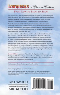 Lowriders in Chicano Culture achterzijde