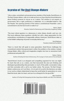The Real Change-Makers achterzijde