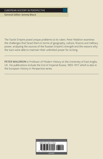 Governing Tsarist Russia achterzijde