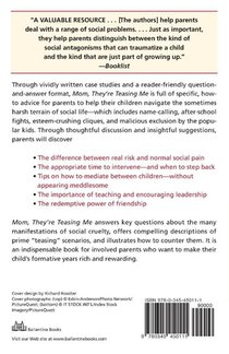 Mom, They're Teasing Me achterzijde