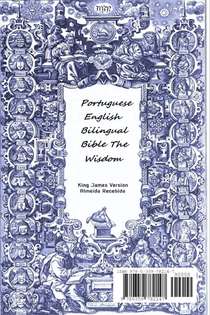 Portuguese English Bilingual Bible The Wisdom achterzijde