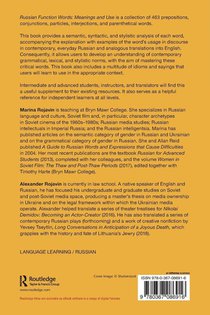 Russian Function Words: Meanings and Use achterzijde