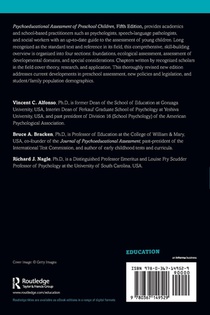 Psychoeducational Assessment of Preschool Children achterzijde