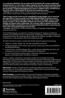 Critical Mobile Pedagogy achterzijde